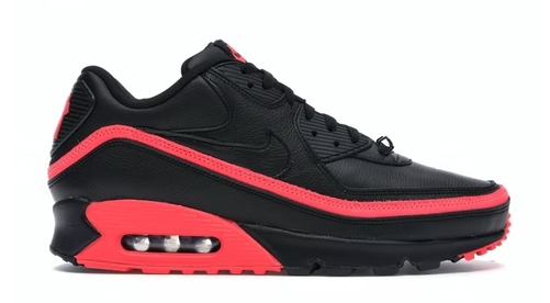 BMLin Air Max 90 Undefeated Black Solar Red  ， CJ7197-003