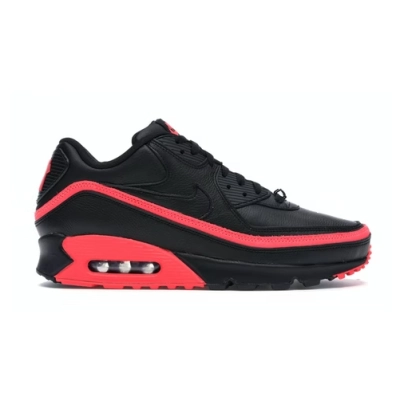 BMLin Air Max 90 Undefeated Black Solar Red  ， CJ7197-003 01