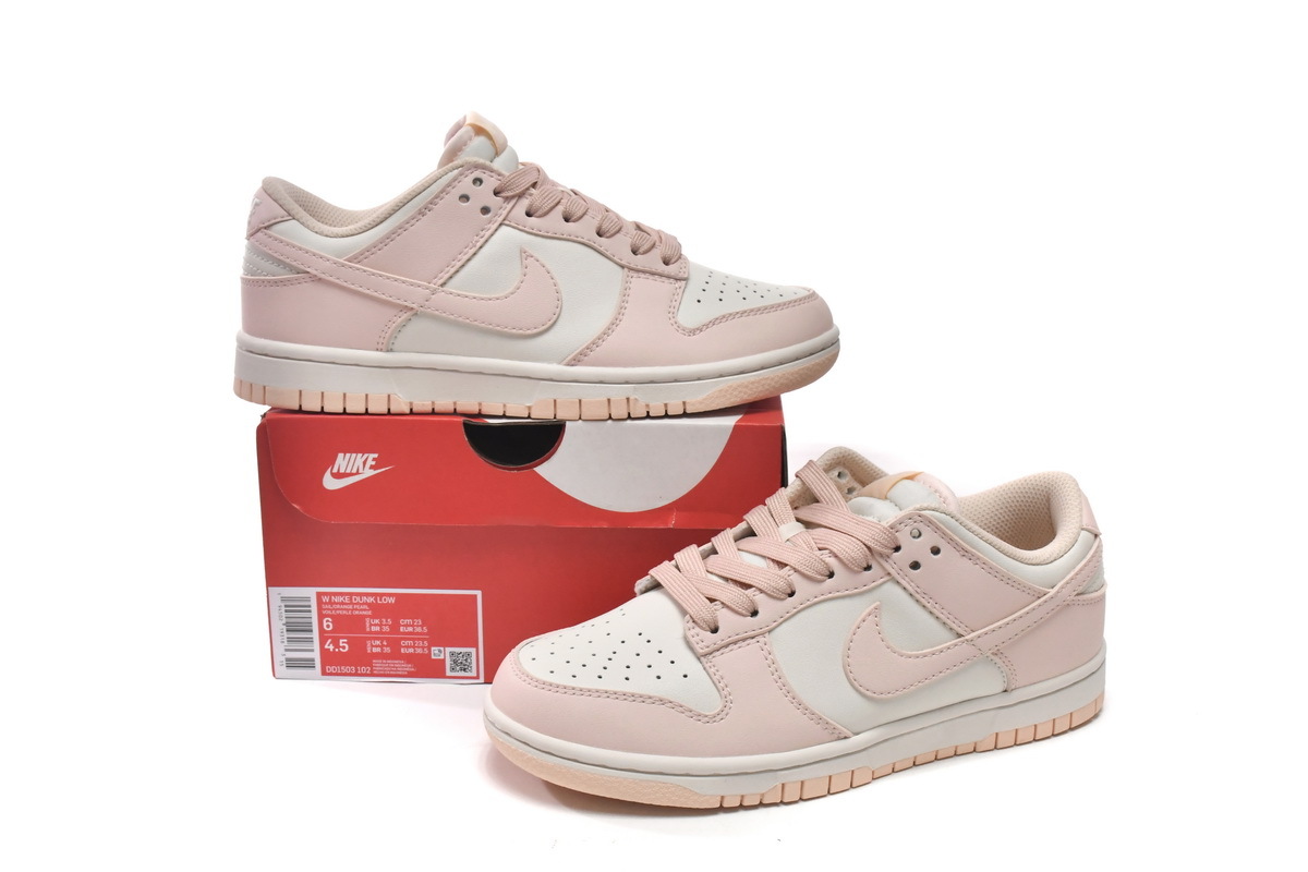 BMLin Dunk Low Orange Pearl ，DD1503-102