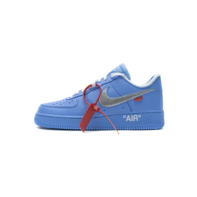 LJR Air Force 1 Low Off-White MCA University Blue  ，CI1173-400 01