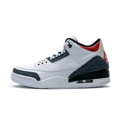 LJR Jordan 3 Retro SE Fire Red Denim (2020)  ， CZ6431-100 01