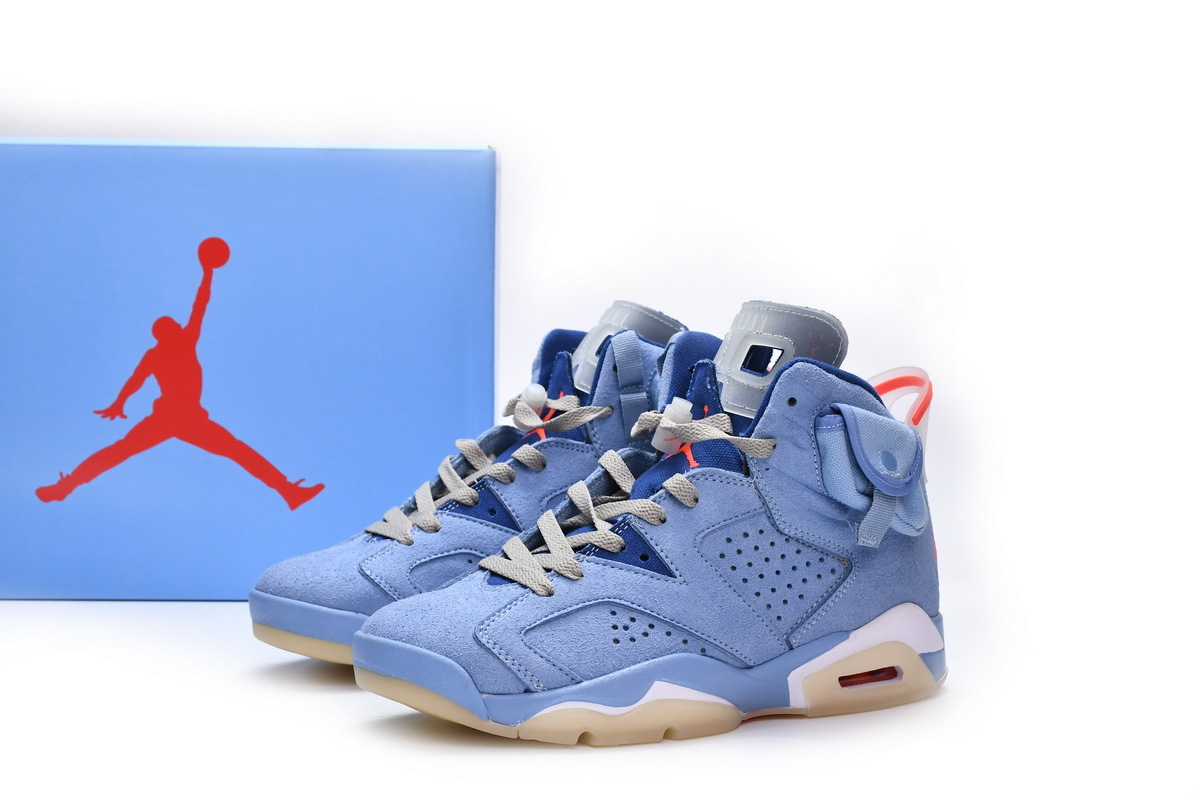 LJR Jordan 6 Retro North Carolina Blue  ， DH0690-400