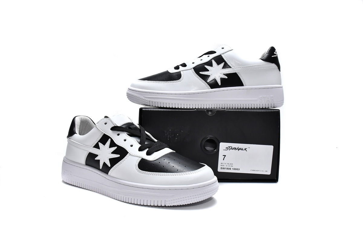 LJR Starwalk White Black  ，SW1806-10003 