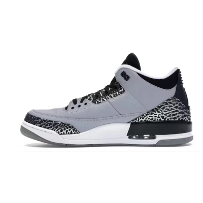 LJR Jordan 3 Retro Wolf Grey  136064-004 01