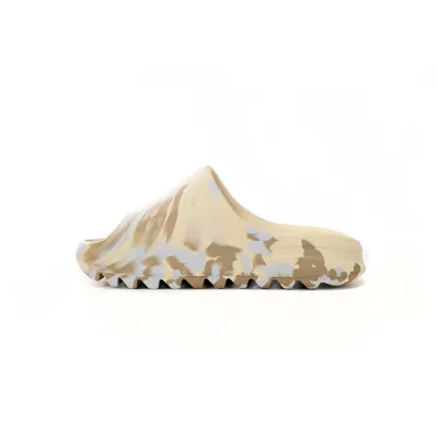⏳Limited⏳BMLin Yeezy Slide Enflame Oil Painting White Yellow,GW1932 02