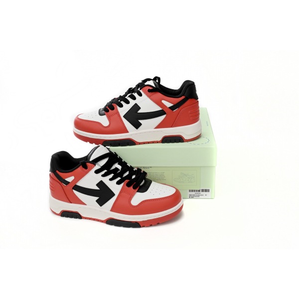 LJR OFF-WHITE Out Of Office White Red Black,OMIA189 C99LEA00 12510