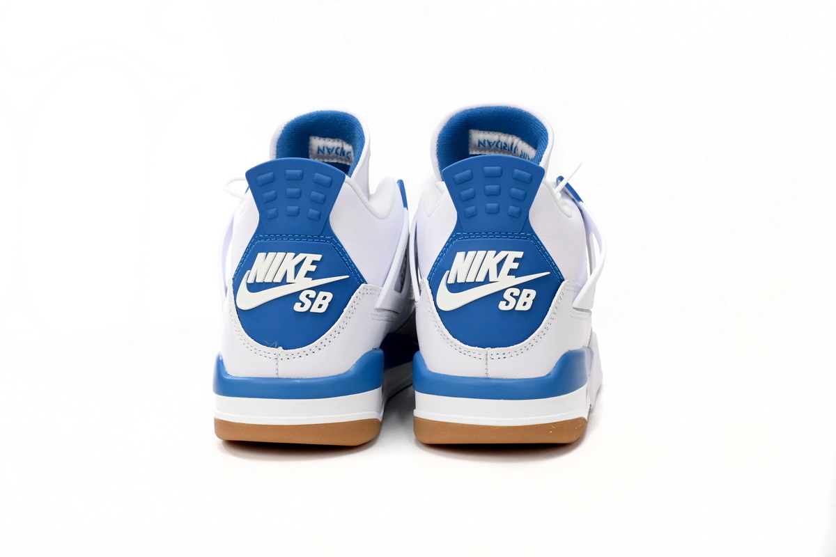 LJR Jordan 4 Retro SB White Blue,DR5415-104