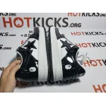 LJR A Bathing Ape Bape Sk8 Sta Low White Black，1G70-109-0001