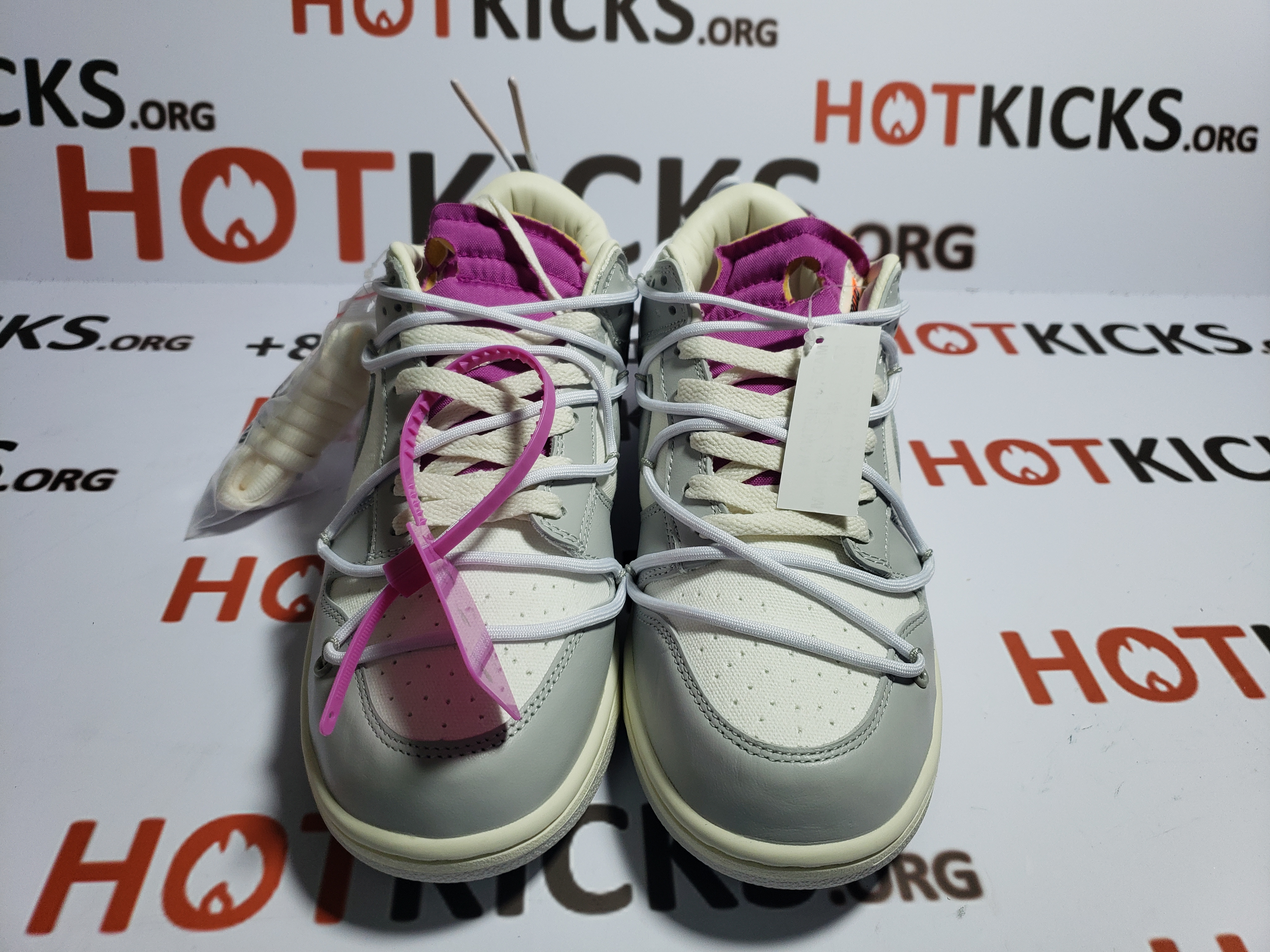LJR Dunk Low Off-White Lot 3, DM1602-118