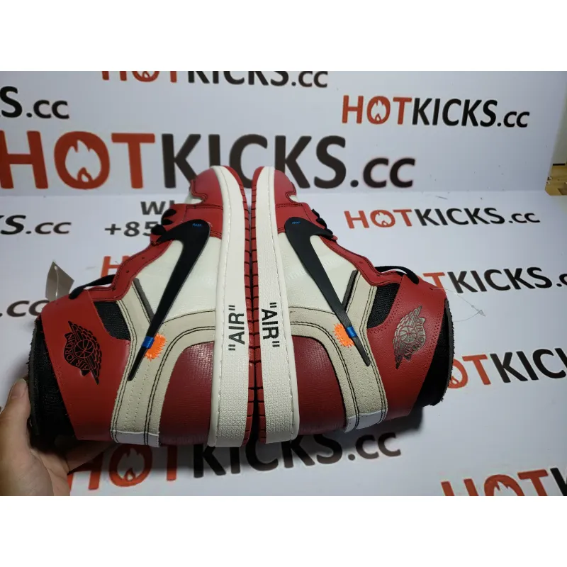 LJR Jordan 1 Retro High Off-White Chicago, AA3834-101