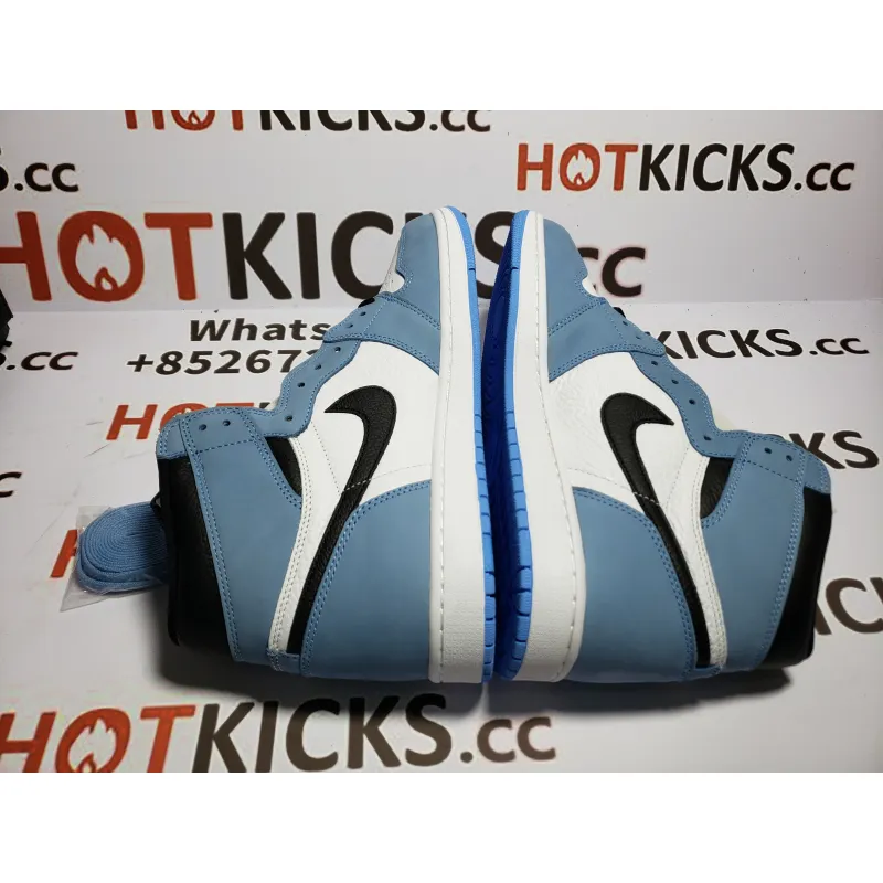 LJR Jordan 1 Retro High White University Blue Black（2021),555088-134 