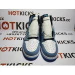 LJR Jordan 1 Retro High White University Blue Black（2021),555088-134 