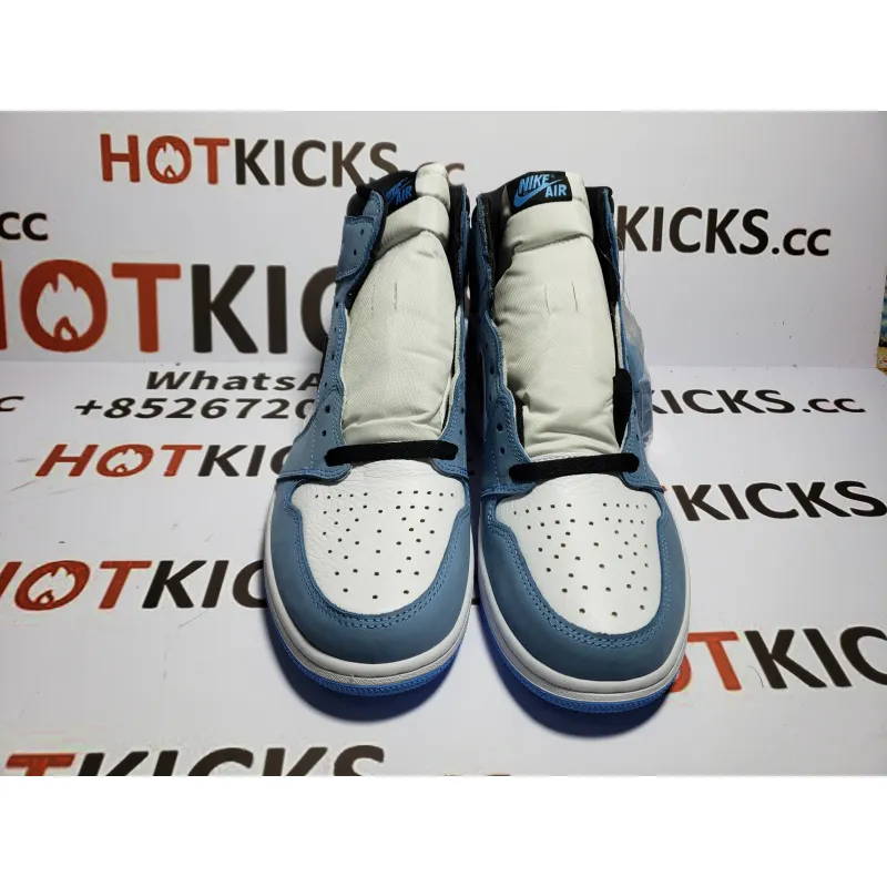 LJR Jordan 1 Retro High White University Blue Black（2021),555088-134 