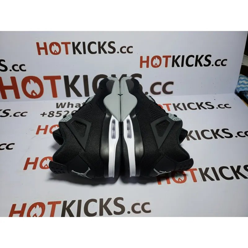 LJR Jordan 4 Retro Black Canvas,DH7138-006