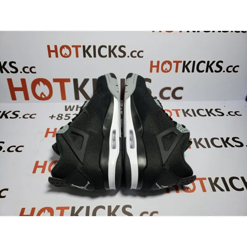 LJR Jordan 4 Retro Black Canvas,DH7138-006