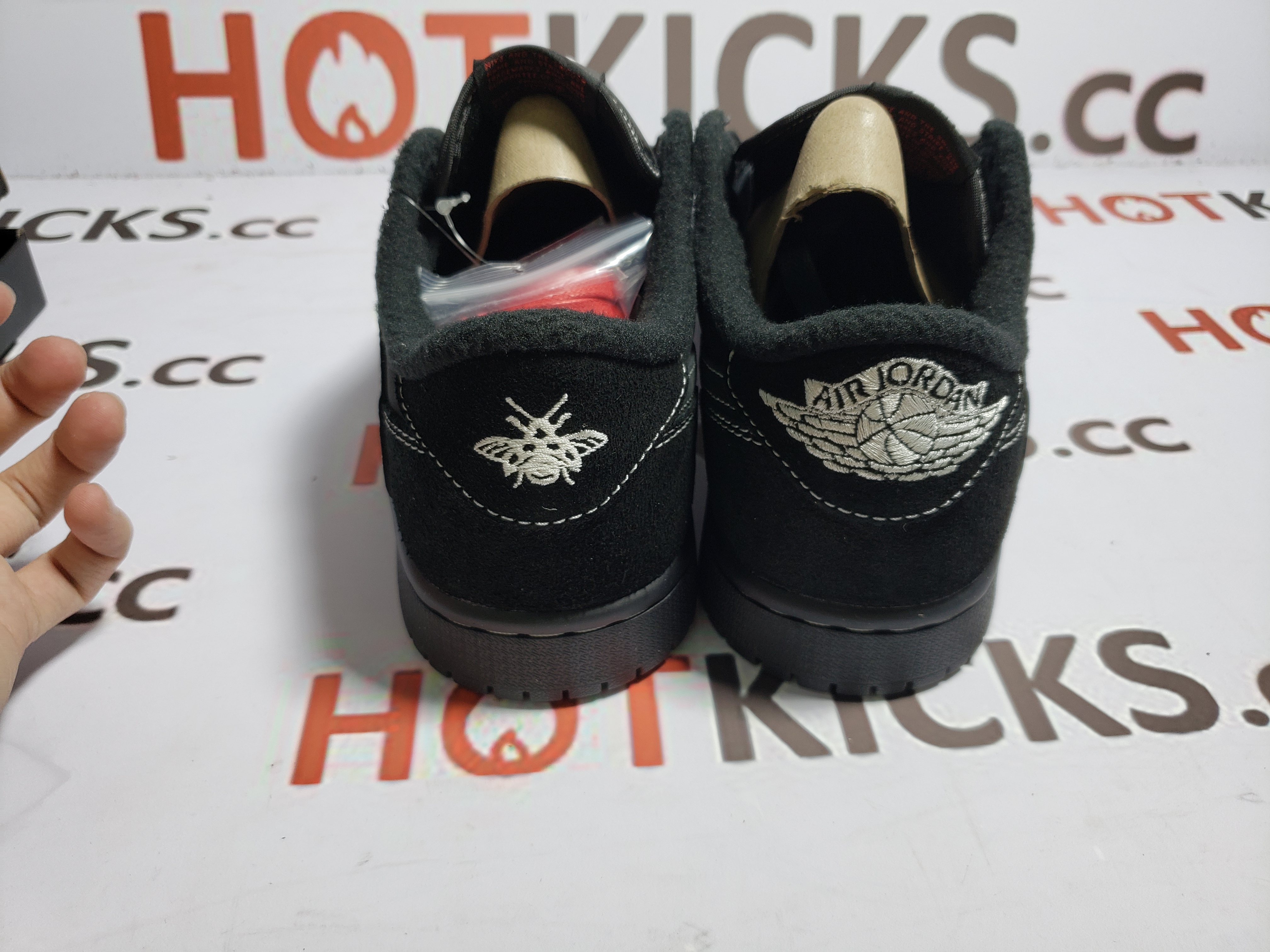 LJR Air Jordan 1 Low Black Phantom Travis Scott,DM7866-001