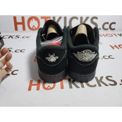 LJR Air Jordan 1 Low Black Phantom Travis Scott,DM7866-001 02