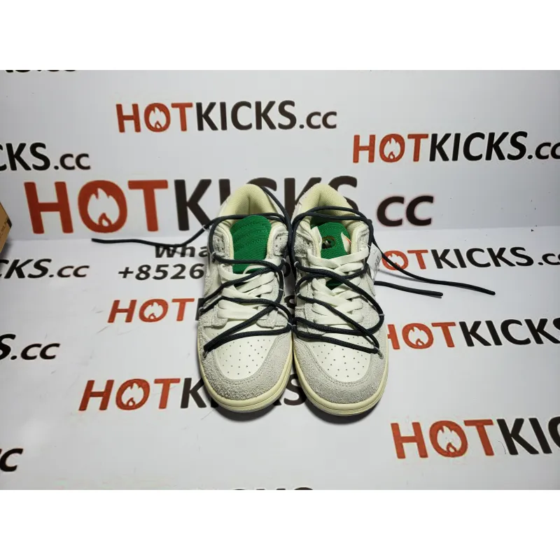 LJR Dunk Low Off-White Lot 20，DJ0950-115