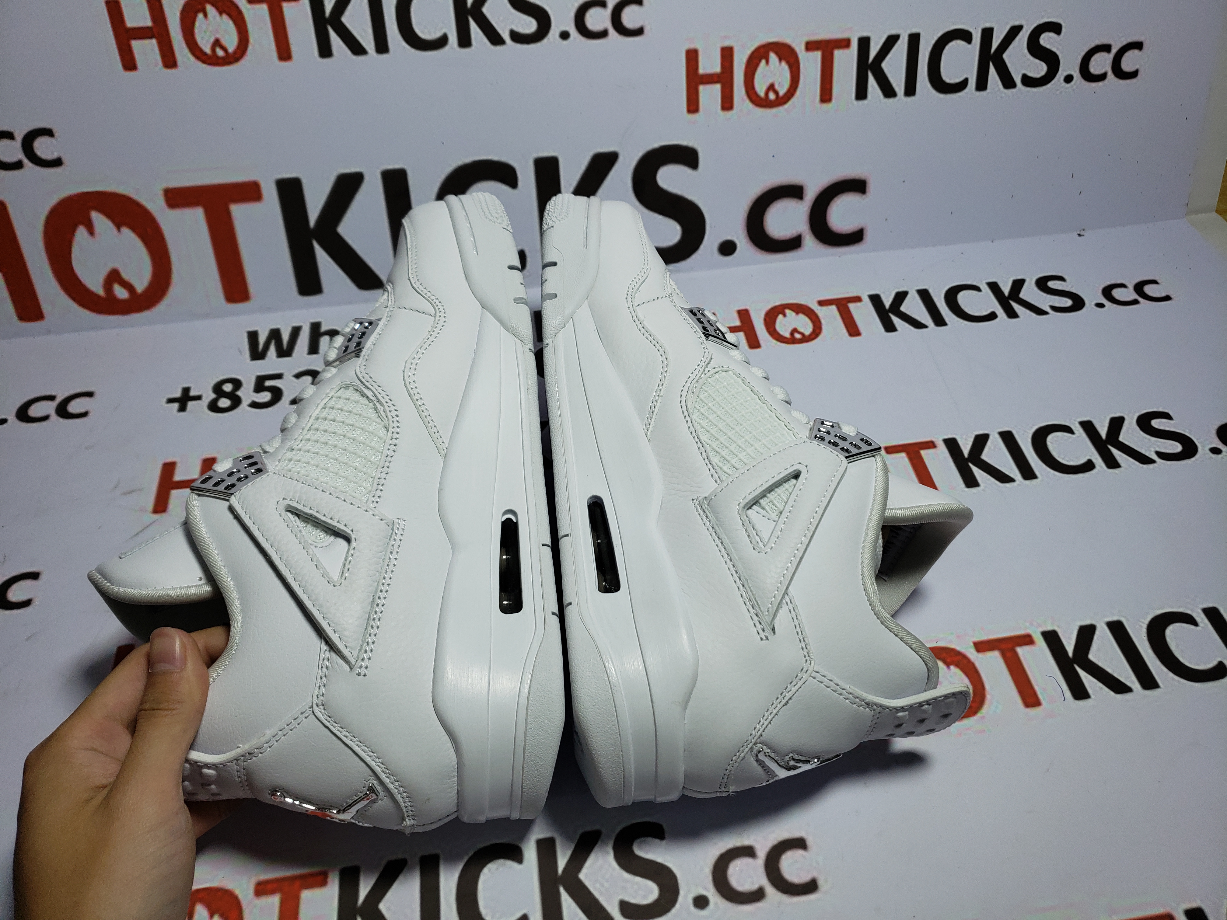LJR Jordan 4 Retro Pure Money (2017),308497-100