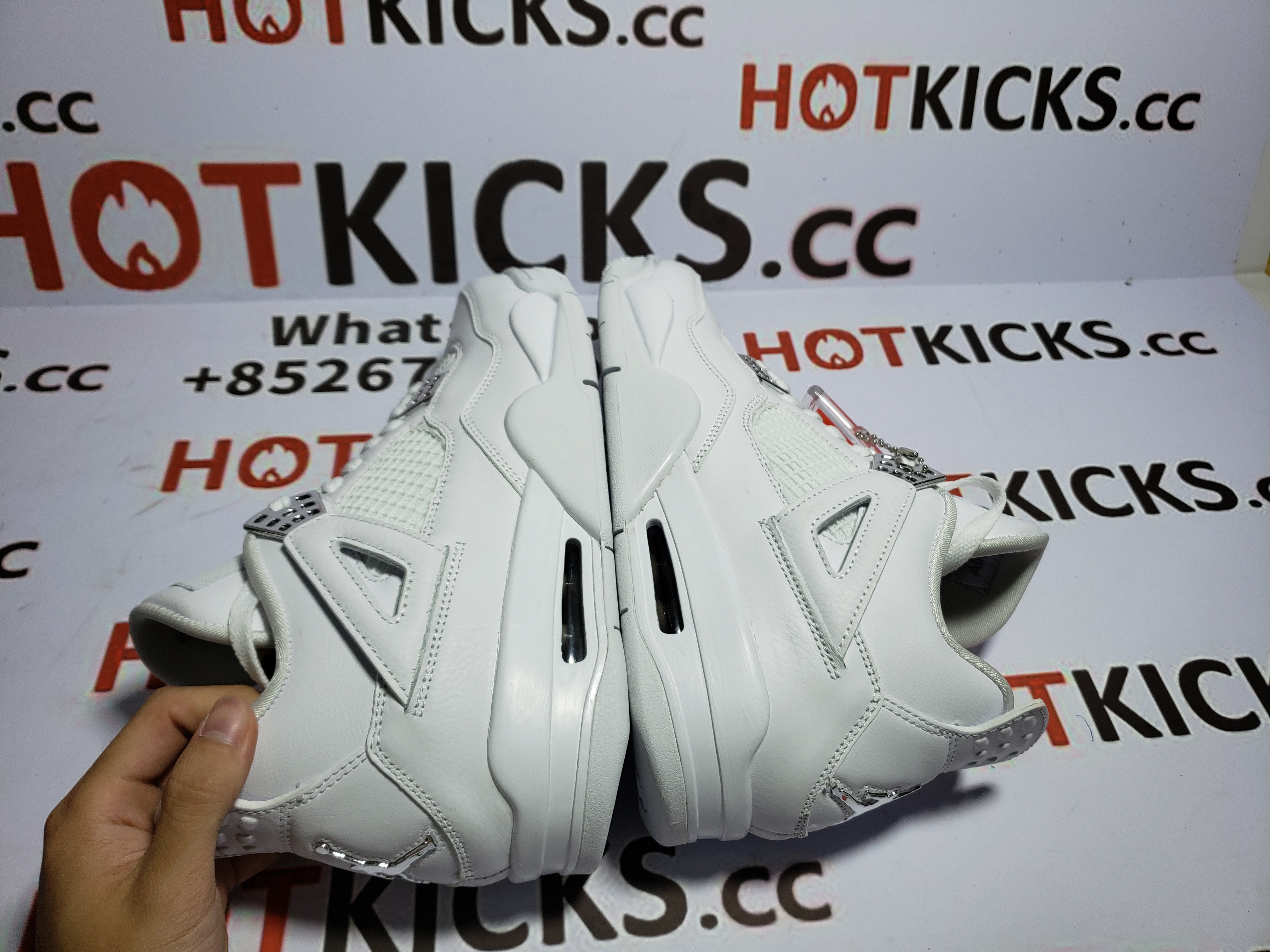 LJR Jordan 4 Retro Pure Money (2017),308497-100