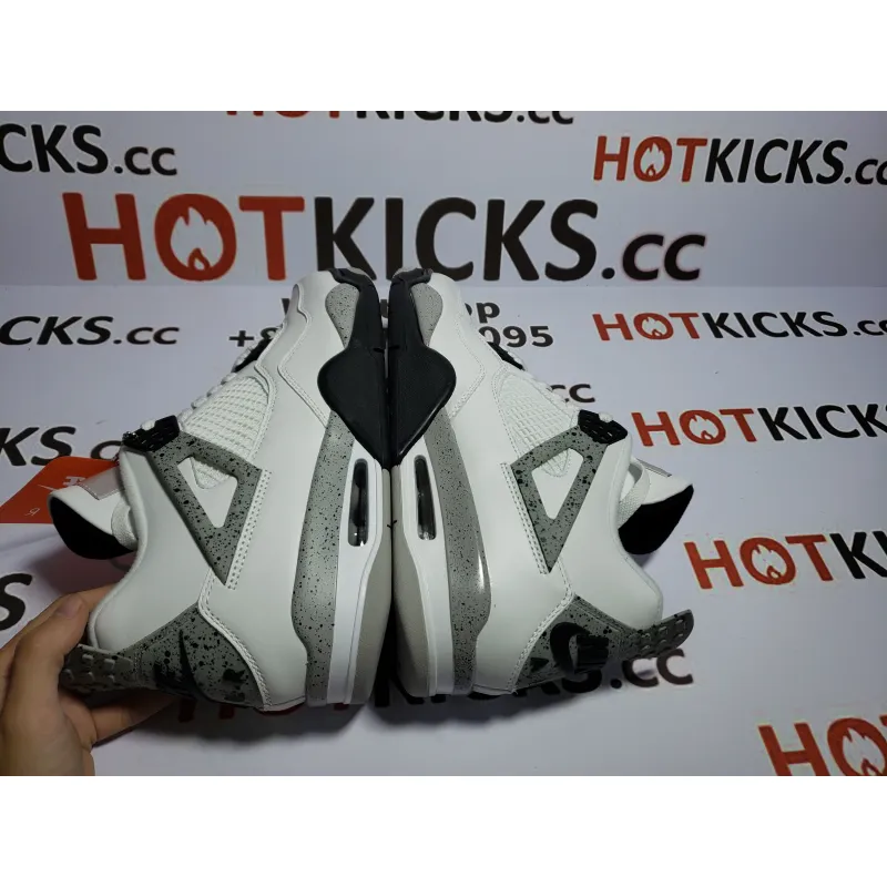 LJR Jordan 4 Retro White Cement (2016)，840606-192 