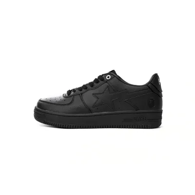 BMLin A Bathing Ape Bape Sta Low Black,1J30 -191- 013 01