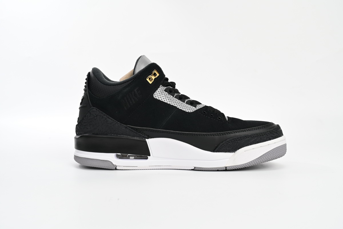 OG Jordan 3 Retro Tinker Black Cement Gold CK4348-007