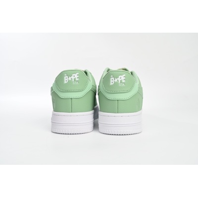 BMLIN A Bathing Ape Bape Sta Low Apple Green,0ZXSH M191 006K 02