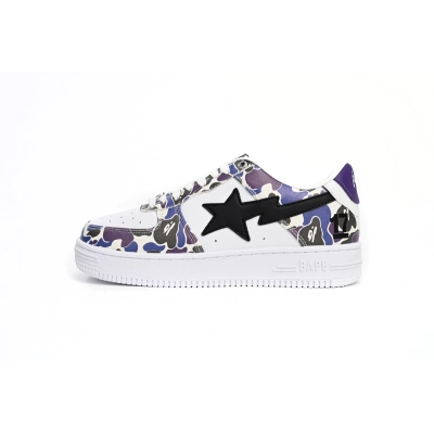BMLIN A Bathing Ape Bape Sta Low White Purple Color Spray,1J22 291 004 01