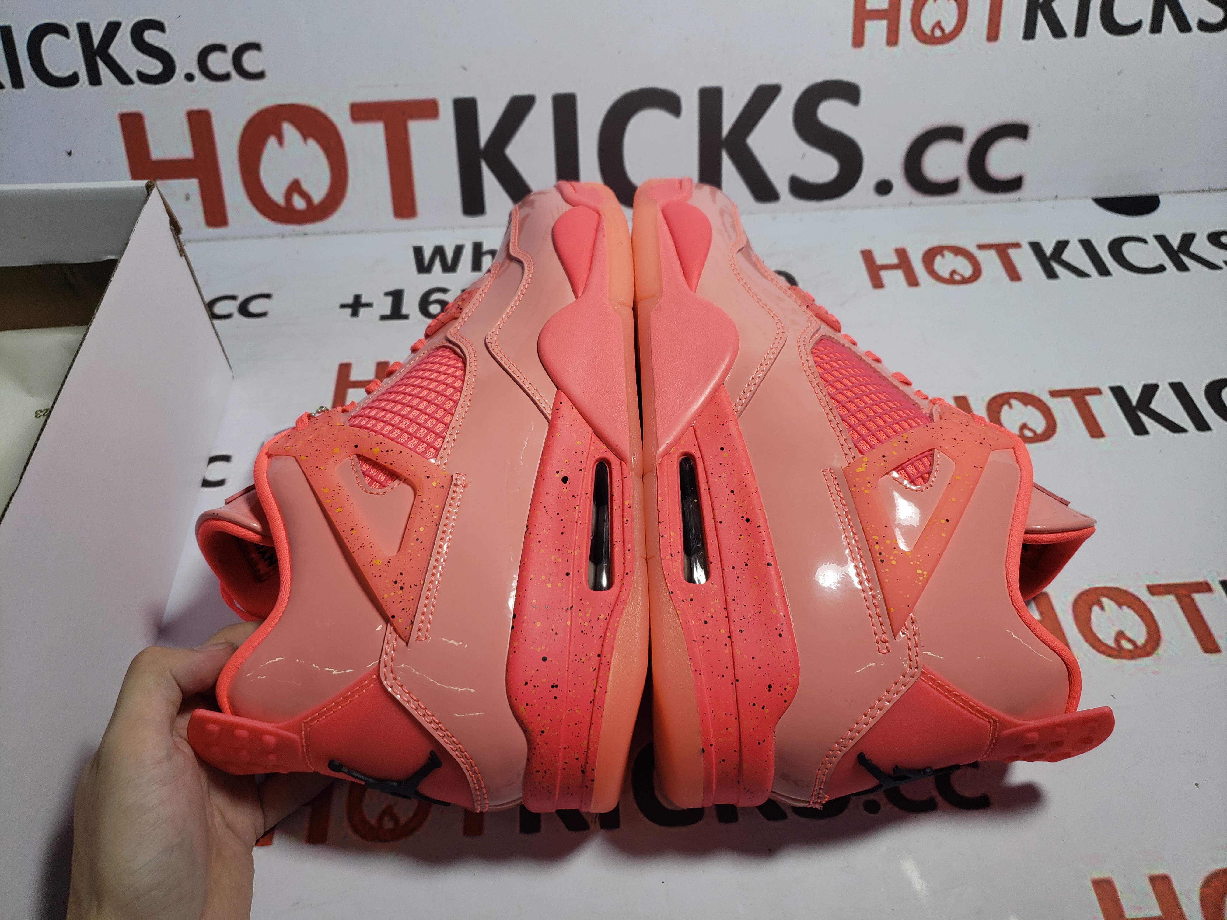 LJR Jordan 4 Retro Hot Punch (Women's), AQ9128-600