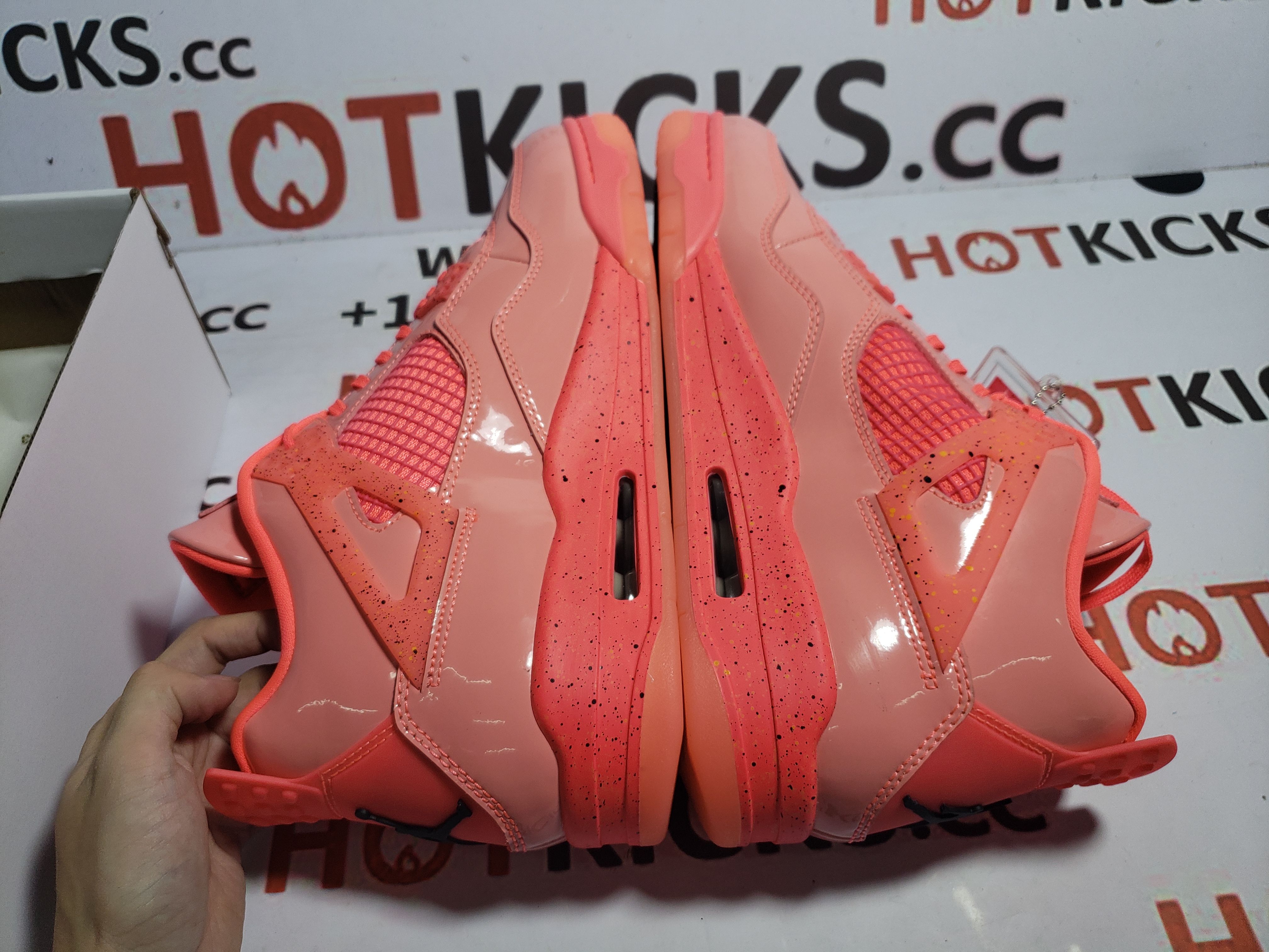 LJR Jordan 4 Retro Hot Punch (Women's), AQ9128-600