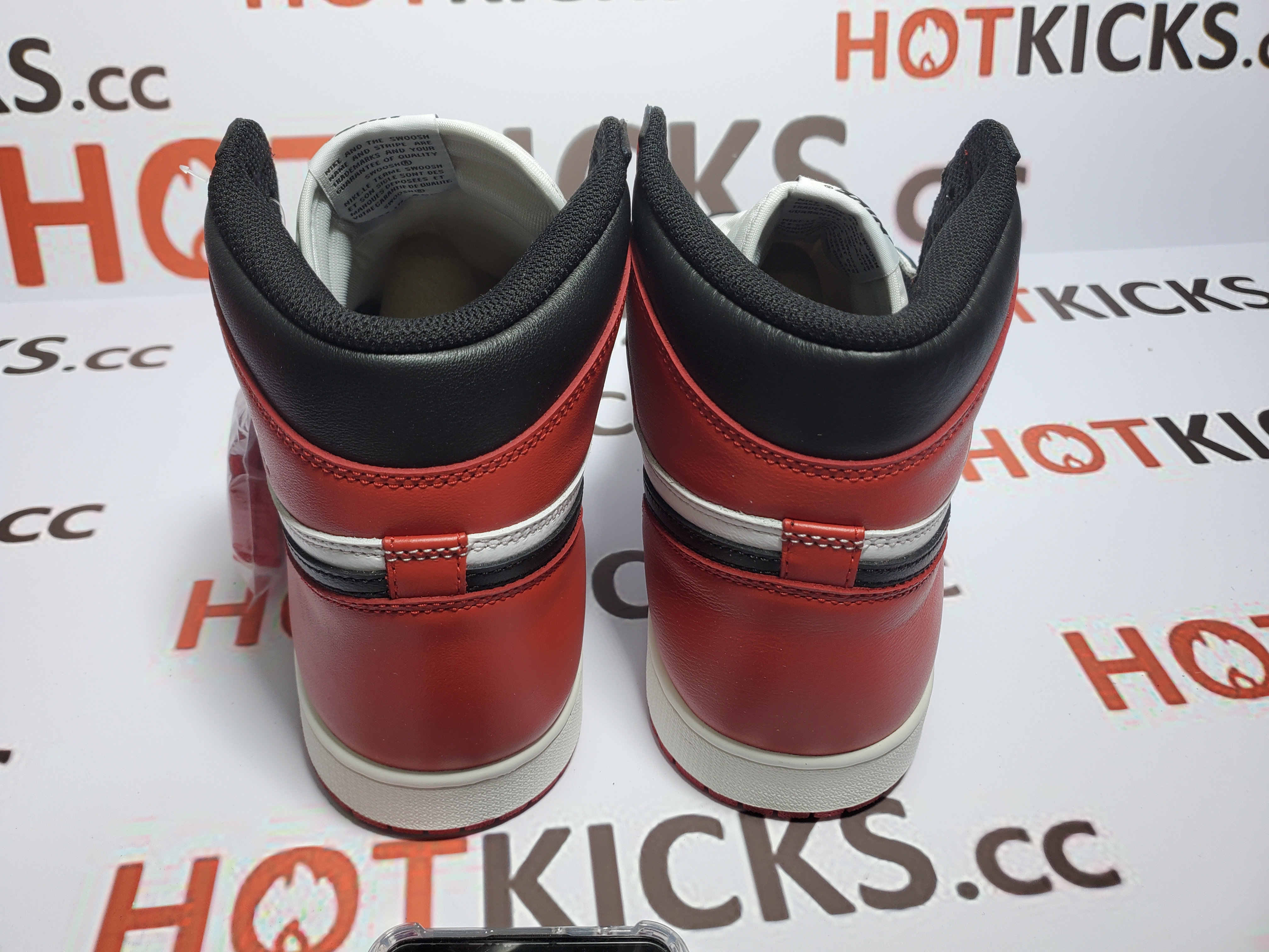 LJR Jordan 1 Retro Black Toe (2016),555088-125