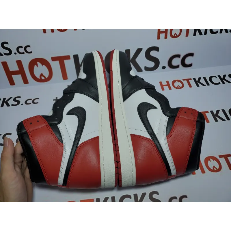 LJR Jordan 1 Retro Black Toe (2016)，555088-125 