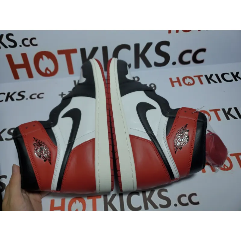 LJR Jordan 1 Retro Black Toe (2016)，555088-125 
