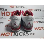 LJR Jordan 3 Retro Cardinal Red，CT8532-126