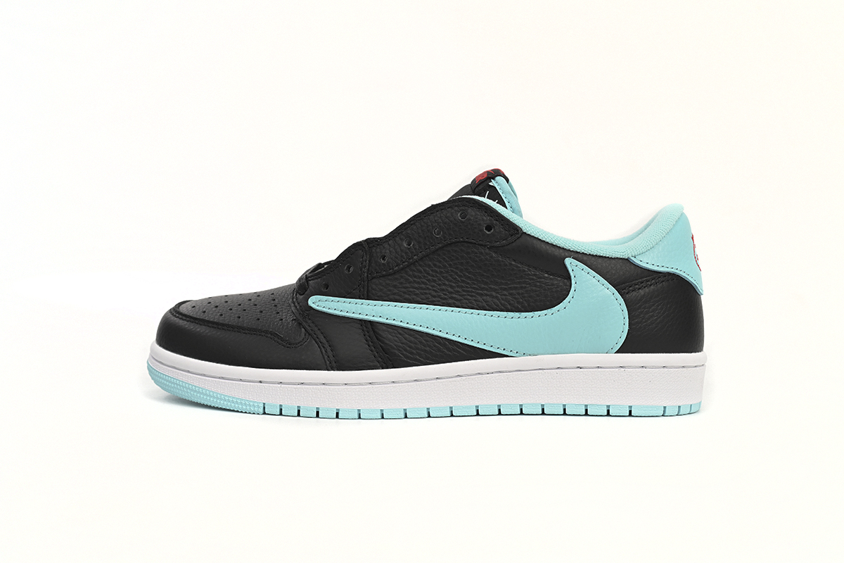 LJR Jordan 1 Retro Low Bang Black Blue,DM7866-400