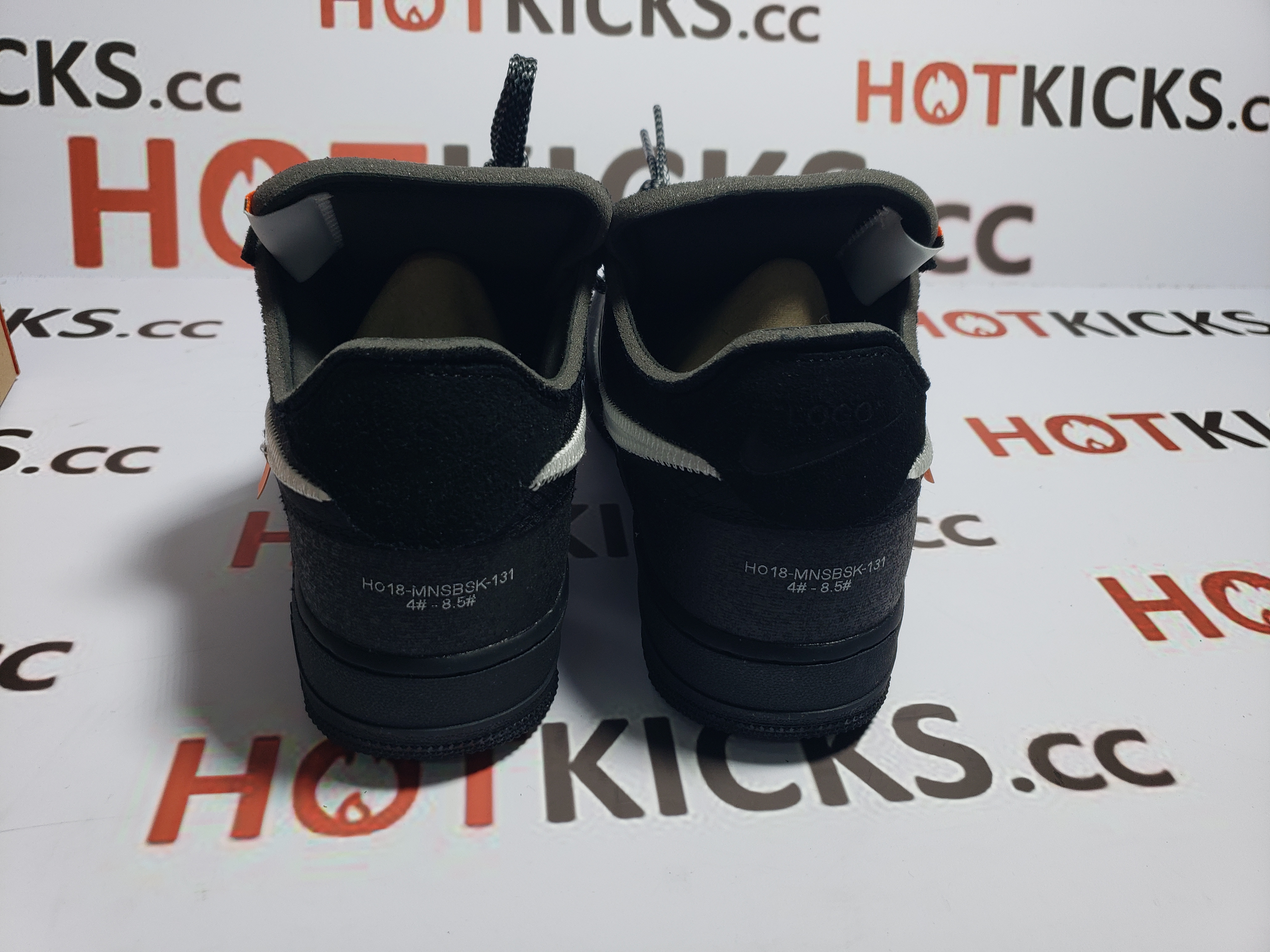 LJR Air Force 1 Low Off-White Black White，AO4606-001 