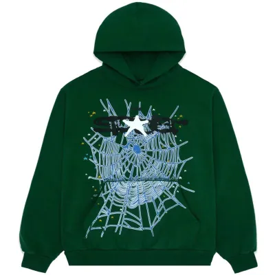 SP5DER Web Hoodie Hunter Green(M) 01
