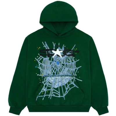 SP5DER Web Hoodie Hunter Green(M) 01