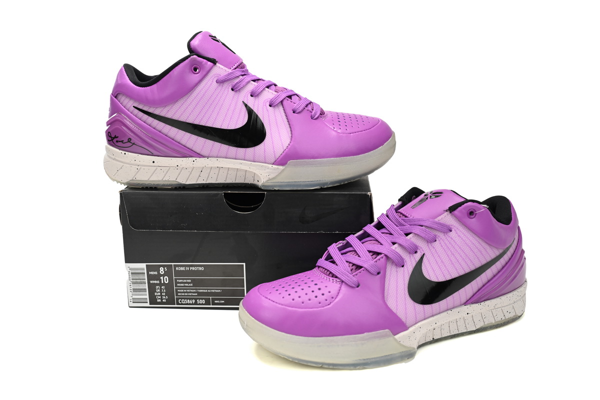 LJR Kobe 4 Protro Men's Undefeated Lakers,CQ3869-500