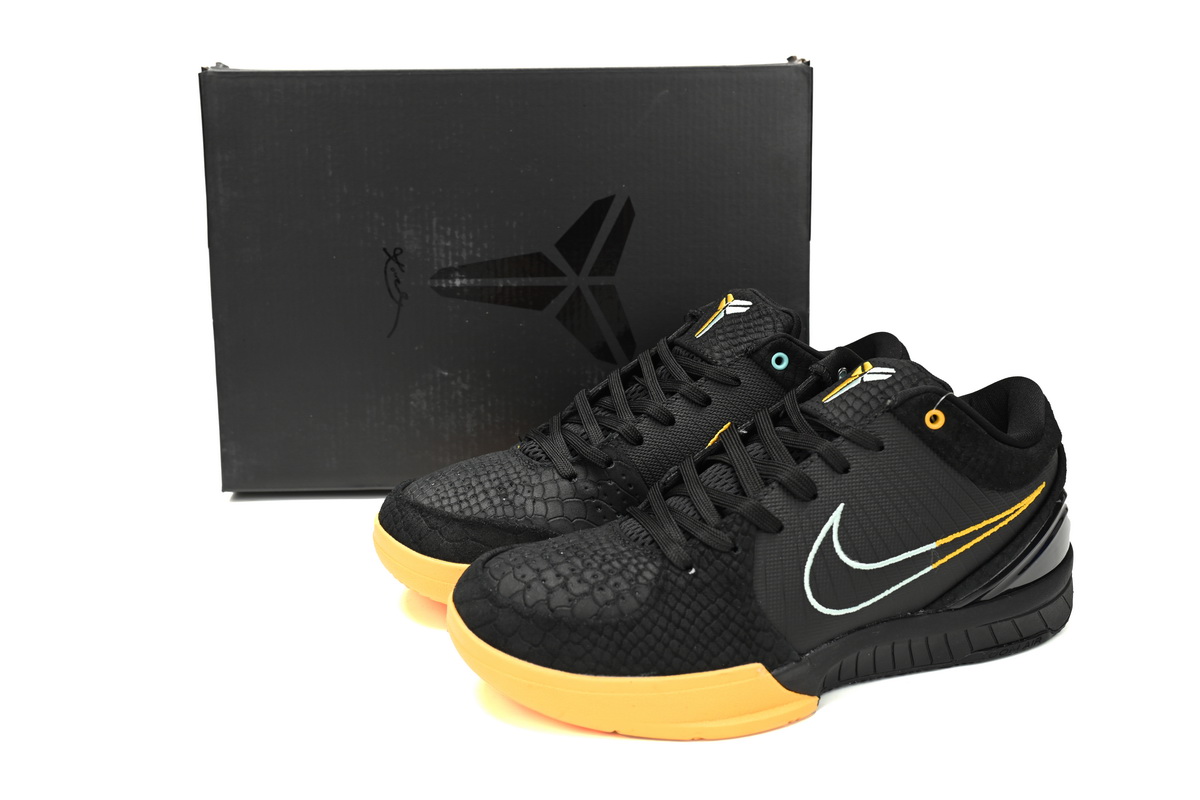 LJR Kobe 4 Zoom Black Snake,AV6339-002