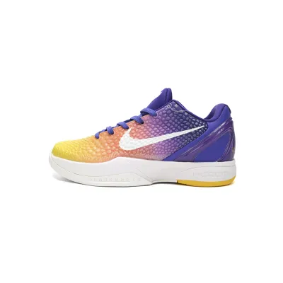 LJR Kobe 6 Elite Low Multicolor,CW2190-107 01