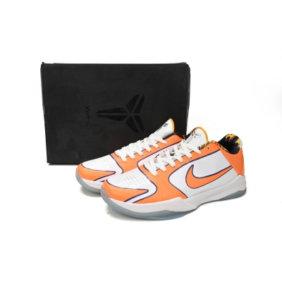 LJR Kobe 5 BruceLee White Orange,CD4991-106 02