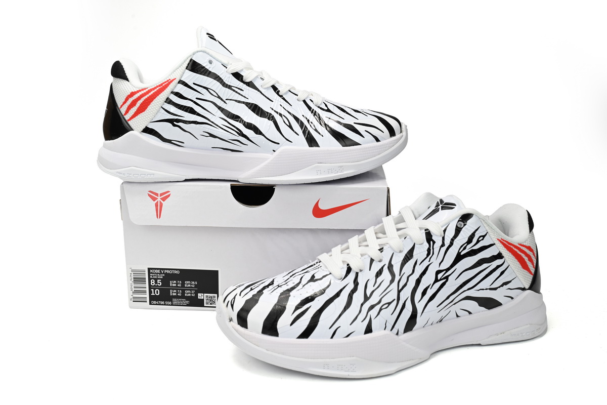 LJR Kobe 5 Zoom New Sale Zebra,DB4796-556