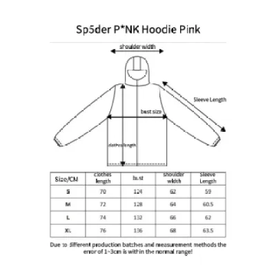 SP5DER Worldwide Hoodie Black(M) 02