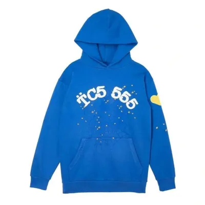 SP5DER TC Hoodie Blue 01