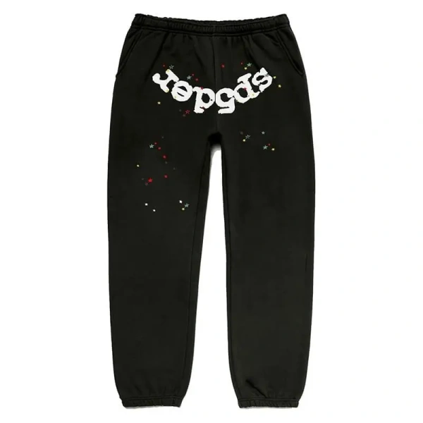 SP5DER Web Sweatpants Black(M)