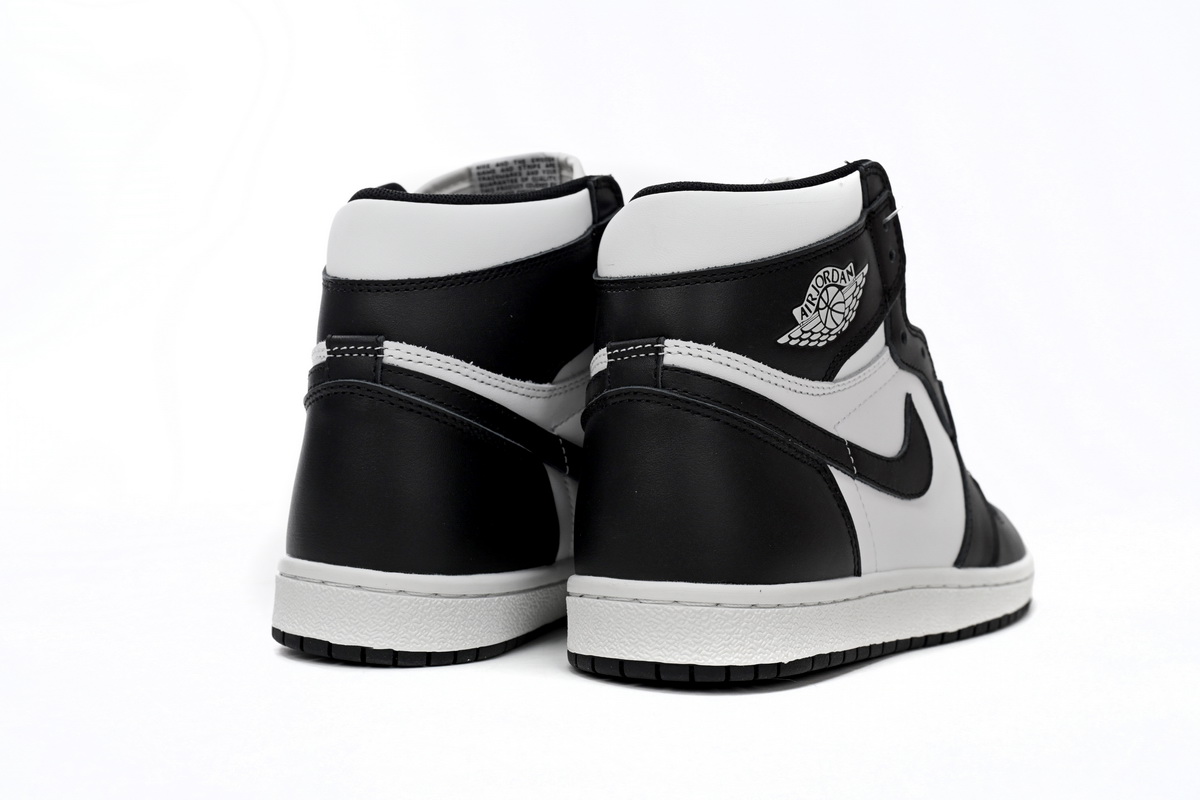 OG Jordan 1 Retro High 85 Black White, BQ4422-001