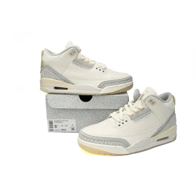 LJR Air Jordan 3 Retro Craft Ivory,FJ9479-100 02