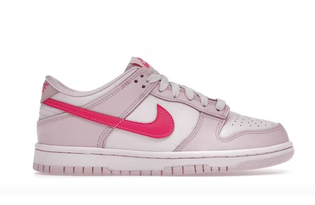 LJR Dunk Low Triple Pink (GS),DH9765-600